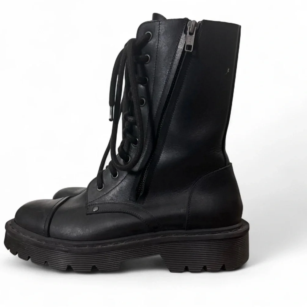 Vetements Black Combat Boots - Picture 4 of 7